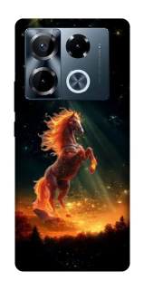 Чехол на Infinix Note 40 Pro 4G Red Fire Horse ver.2 фото 1 из 1