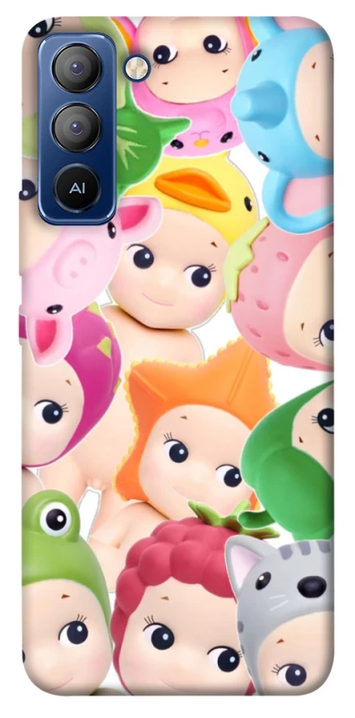 Чохол на TECNO Pop 5 LTE Fruit-Zoo Kaleidoscope фото 1 з 1