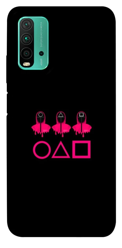Чехол на Xiaomi Redmi Note 9 4G / Redmi 9 Power squid game v3 фото 1 из 1