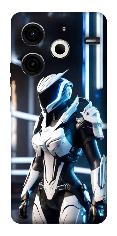 Чохол на TECNO Pova 6 Neo (LI6) Cyber space girl ver.6 фото 1 з 1