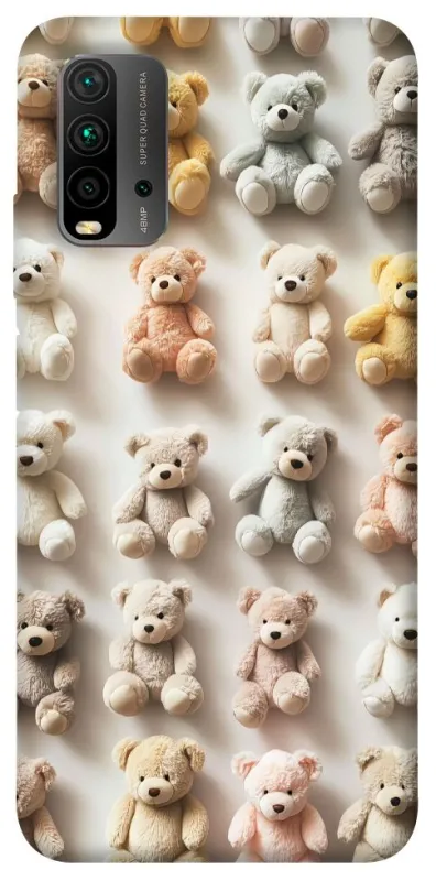 Чохол на Xiaomi Redmi 9T Teddy Bears фото 1 з 1
