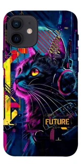 Чехол на Apple iPhone 12 mini (5.4") Cyber Cat v2 фото 1 из 1