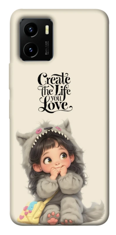 Чохол на Vivo Y15s Create the life you love фото 1 з 1
