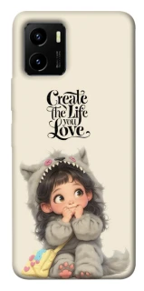 Чехол на Vivo Y15s Create the life you love фото 1 из 1