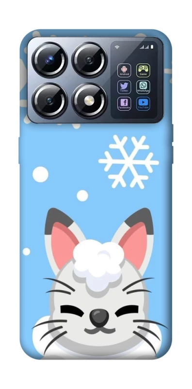 Чохол на Xiaomi POCO X8 Pro Adopt Me Snow Kitty Smile фото 1 з 1