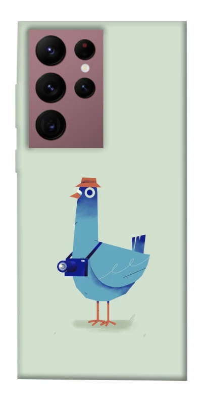 Чохол на Samsung Galaxy S22 Ultra Голуб-детектив фото 1 з 1