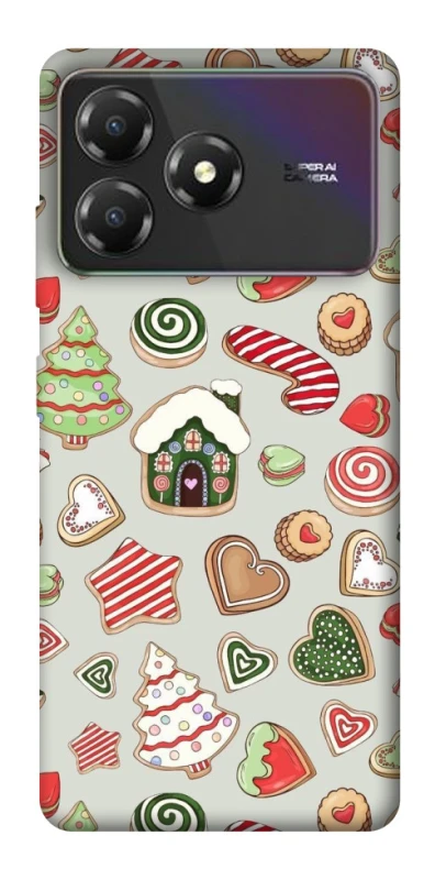 Чохол на ZTE Blade A36 Новорічний v7 фото 1 з 1