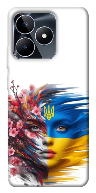 Чохол на Realme C53 Flowering Ukraine фото 1 з 1