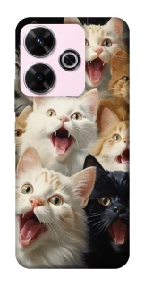Чехол на Xiaomi Poco M6 4G Коты фото 1 из 1