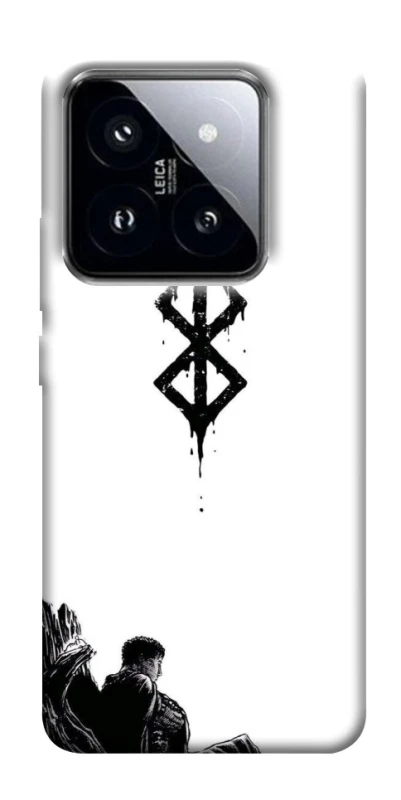 Чохол на Xiaomi 14 Pro berserk white фото 1 з 1