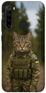 Чохол на Xiaomi Redmi Note 8 Кіт захисник фото 1 з 1