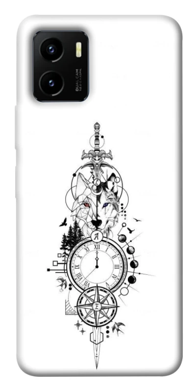 Чехол на Vivo Y15s Tattoo ver.8 фото 1 из 1
