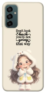 Чехол на Samsung Galaxy M14 5G Don't look back фото 1 из 1