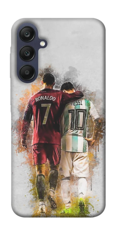 Чохол на Samsung Galaxy A25 5G Ronaldo та Messi фото 1 з 1
