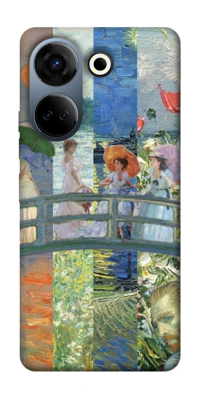 Чохол на TECNO Camon 20 Pro (CK7n) Art collage ver.6 фото 1 з 1