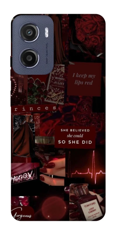 Чехол на Motorola Moto E15 Hot collage ver.2 фото 1 из 1