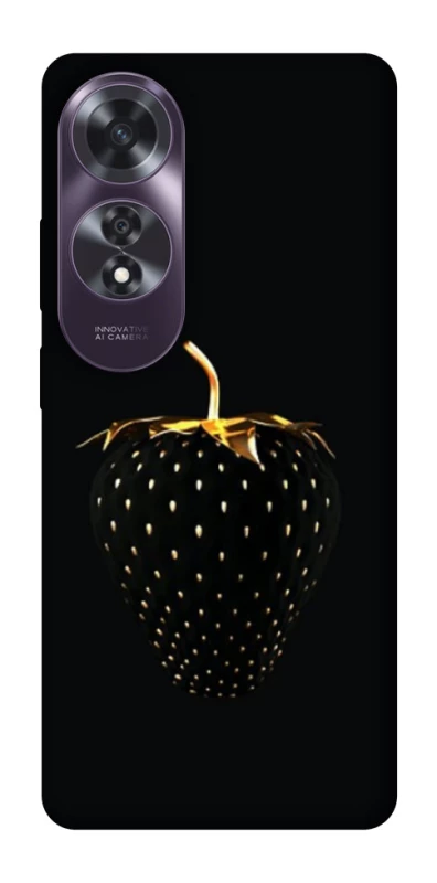 Чехол на Oppo A60 Черная клубника фото 1 из 1