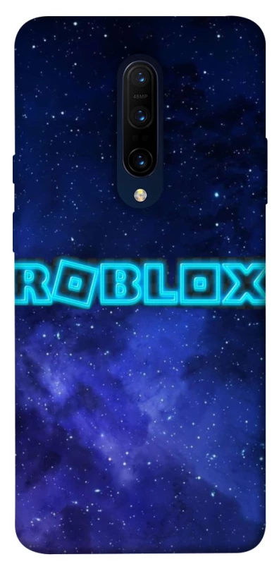 Чехол на OnePlus 7 Pro Roblox Space Logo Blue фото 1 из 1