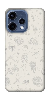 Чехол на Oppo Reno 15 Star Wars background ver.1 фото 1 из 2