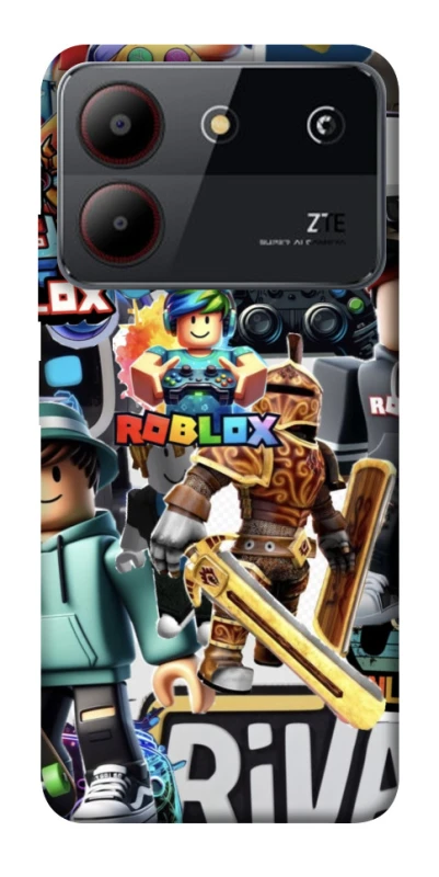 Чохол на ZTE Blade A54 4G Roblox collage ver.1 фото 1 з 1