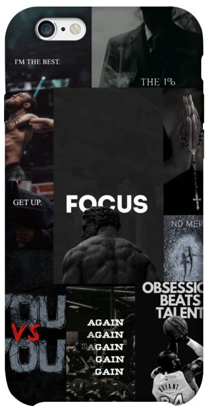 Чохол на Apple iPhone 6/6s (4.7") Focus collage фото 1 з 1