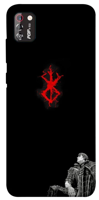 Чехол на TECNO POP 4 Pro berserk black фото 1 из 1
