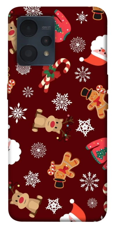 Чохол на Realme 9 4G / 9 Pro+ Новорічний v6 фото 1 з 1