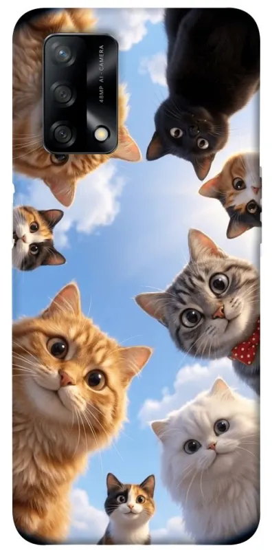 Чехол на Oppo A74 4G Cats фото 1 из 1