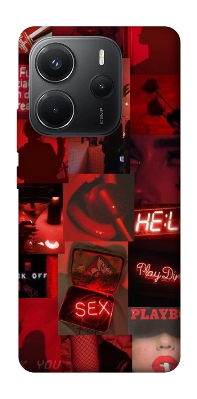 Чехол на Xiaomi Redmi Note 14 4G (Int. version) Love collage ver.3 фото 1 из 1