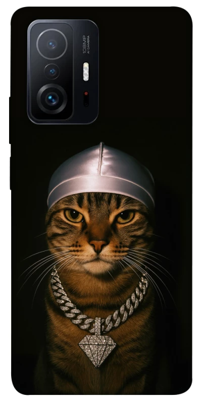 Чехол на Xiaomi 11T / 11T Pro Cat in Bling фото 1 Чехол на Xiaomi 11T / 11T Pro Cat in Bling фото 1 из 1