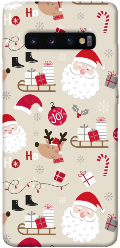 Чехол на Samsung Galaxy S10+ Новогодний v1 фото 1 из 1