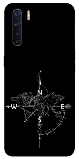 Чохол на Oppo A91 Travel Map фото 1 з 1