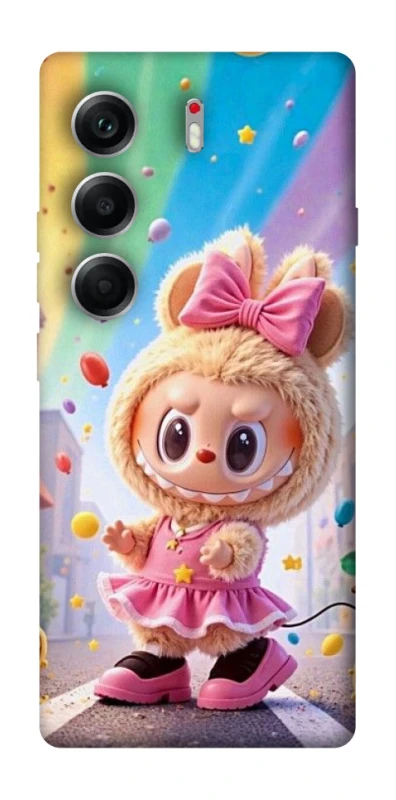 Чехол на Tecno Camon 40 Labubu rainbow фото 1 из 1