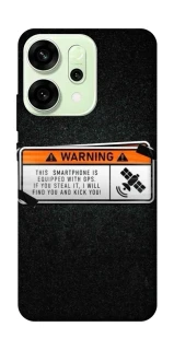 Чохол на Oppo Reno 14 Warning фото 1 з 1