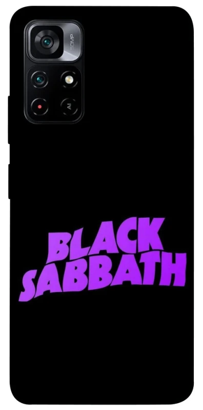 Чохол на Xiaomi Poco M4 Pro 5G Black Sabbath logo ver.1 фото 1 з 1