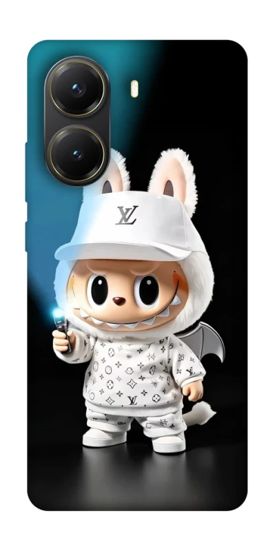 Чохол на Xiaomi Poco X7 Pro Labubu with flashlight ver.1 фото 1 з 1