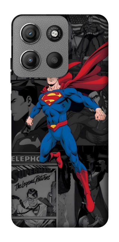 Чехол на Motorola Moto G15 Power superman comics фото 1 из 1