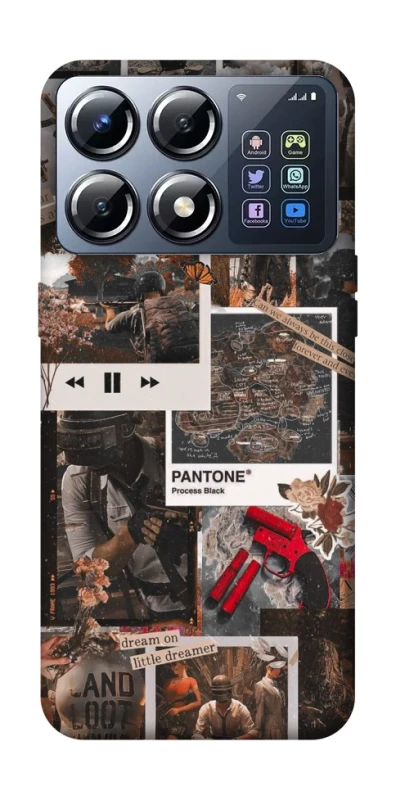 Чохол на Xiaomi POCO X8 Pro PUBG Collage фото 1 з 1