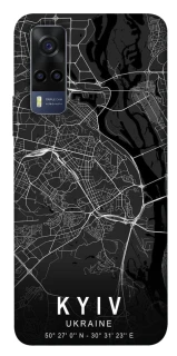 Чехол на Vivo Y53s Kyiv map фото 1 из 1