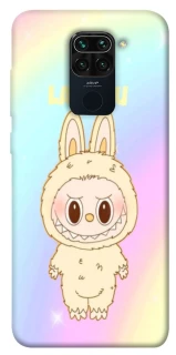 Чехол на Xiaomi Redmi Note 9 / Redmi 10X Fluffy Rainbow Labubu фото 1 из 1