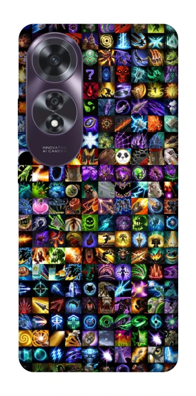 Чехол на Oppo A60 Abilities menu ver.1 фото 1 из 1