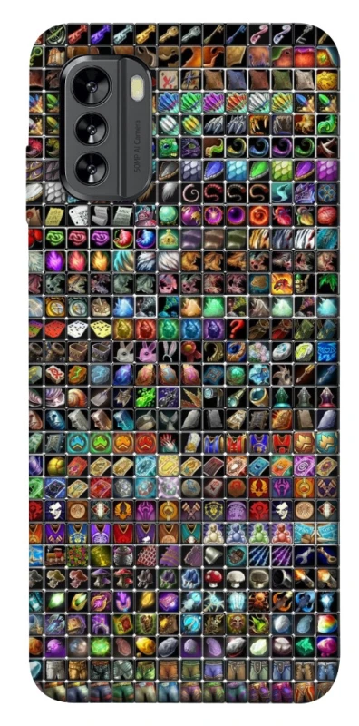 Чехол на Nokia G60 Inventory menu ver.1 фото 1 из 1