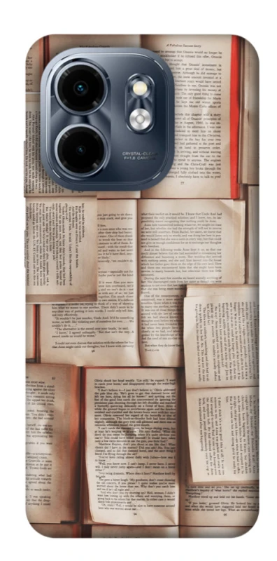 Чехол на Infinix Smart 9 4G / Hot 50i Книги фото 1 из 1