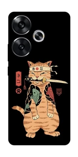 Чехол на Xiaomi Poco F6 Кот-самурай фото 1 из 1