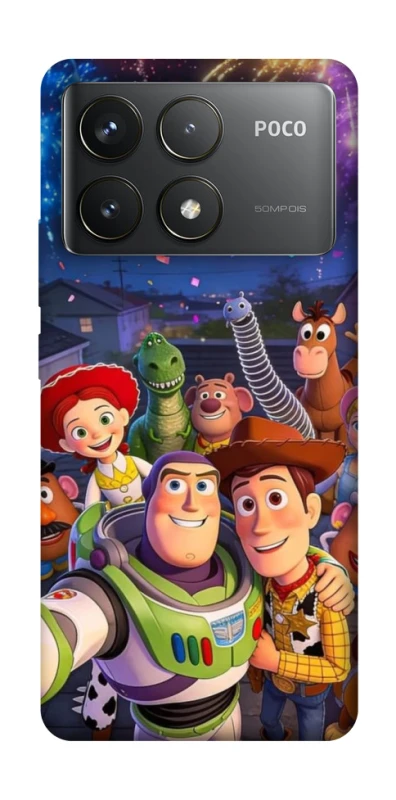 Чохол на Xiaomi Poco F6 Pro Toy Story фото 1 з 1