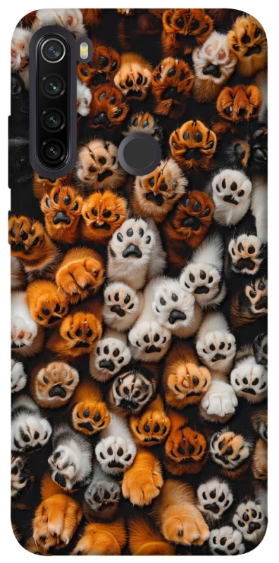 Чехол на Xiaomi Redmi Note 8T Сat paws фото 1 из 1