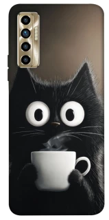 Чехол на TECNO Camon 17P morning cat фото 1 из 1