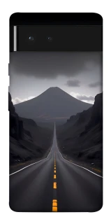 Чехол на Google Pixel 6 Black mountains фото 1 из 1
