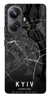 Чохол на Realme 10 Pro+ Kyiv map фото 1 з 1