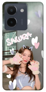 Чехол на Vivo Y36 Sakura - LE SSERAFIM фото 1 из 1